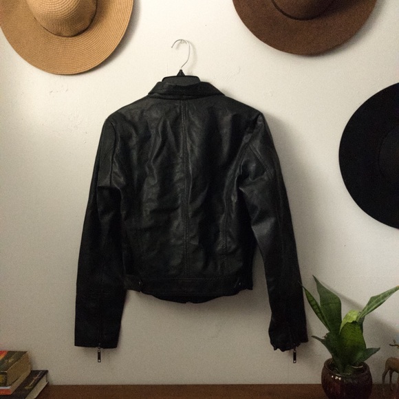 Black Thread Supply faux leather jacket - Picture 5 of 8